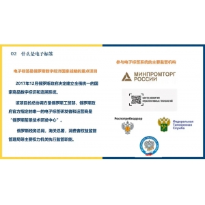 帶你秒懂俄羅斯數字經濟新政及強制電子標簽法律法規(guī)