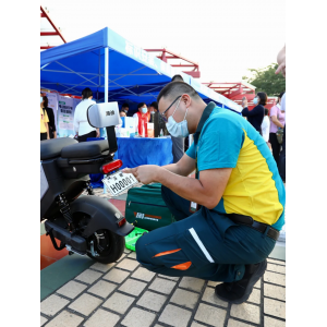 深圳龍華啟動電動二輪車備案 備案標識內(nèi)置RFID芯片